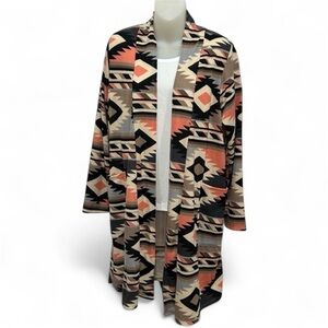 Aztec Patterned Cardigan-Multicolor NWT Size Small